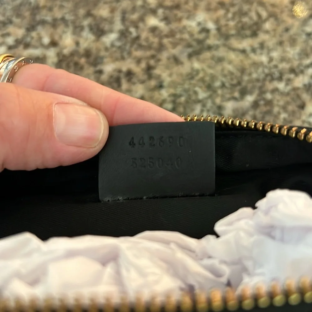 Gucci Black and Beige Floral Herbarium Bag